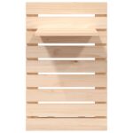 Étagères de chevet murales 2 pcs Bois de pin massif – Image 4