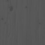 Tables gigognes 3 pcs Gris Bois de pin massif – Image 7