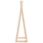 Porte-vêtements 100x45x150 cm Bois de pin massif – Image 3