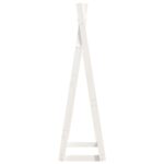 Porte-vêtements Blanc 100x45x150 cm Bois de pin massif – Image 3