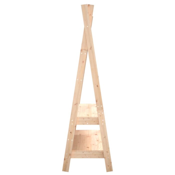 Porte-vêtements 100x45,5x150 cm Bois de pin massif – Image 4