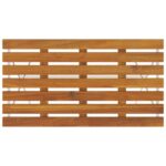 Table de bistro pliante 100x54x71cm Bois acacia solide et acier – Image 3