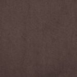 Chaise berçante avec repose-pied Marron Tissu – Image 9