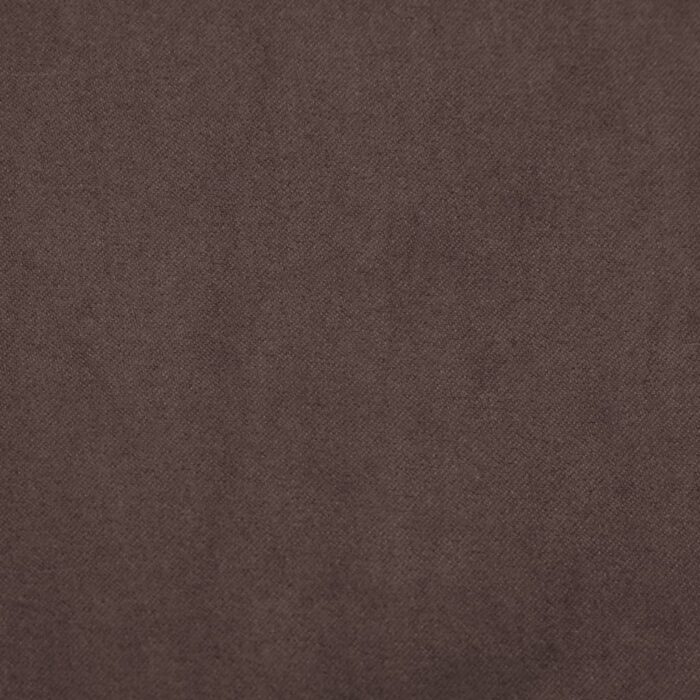 Chaise berçante avec repose-pied Marron Tissu – Image 9