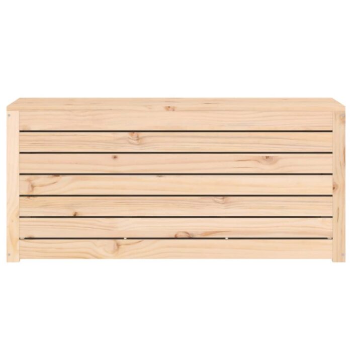 Boîte de jardin 101x50,5x46,5 cm bois massif de pin – Image 3