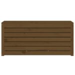 Boîte de jardin marron miel 101x50,5x46,5 cm bois massif de pin – Image 3