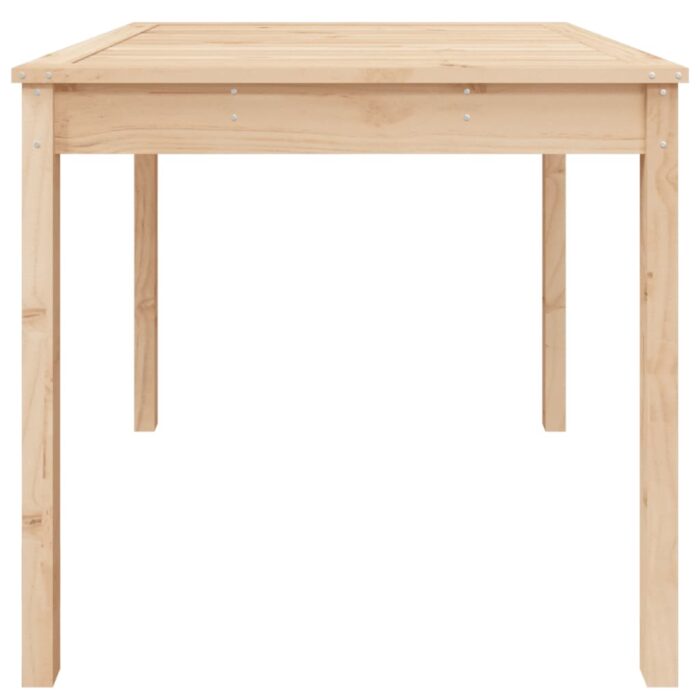 Table de jardin 82,5x82,5x76 cm bois massif de pin – Image 3