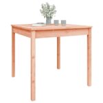 Table de jardin 82,5x82,5x76 cm bois massif de douglas – Image 2