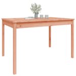 Table de jardin 121x82,5x76 cm bois massif de douglas – Image 2