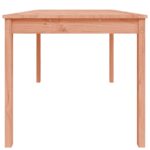 Table de jardin 121x82,5x76 cm bois massif de douglas – Image 4