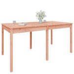 Table de jardin 159,5x82,5x76 cm bois massif de douglas – Image 2