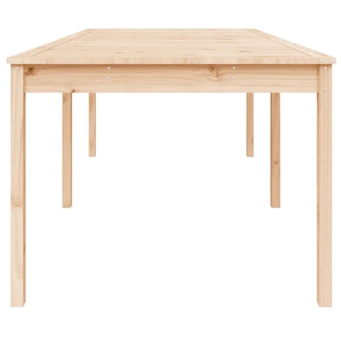 Table de jardin 203,5x100x76 cm bois massif de pin – Image 4