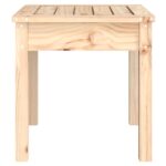 Banc de jardin 50x44x45 cm bois massif de pin – Image 3