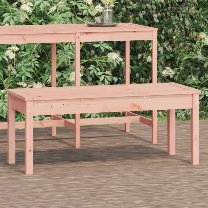 Banc de jardin 109x44x45 cm bois massif de douglas – Image 1