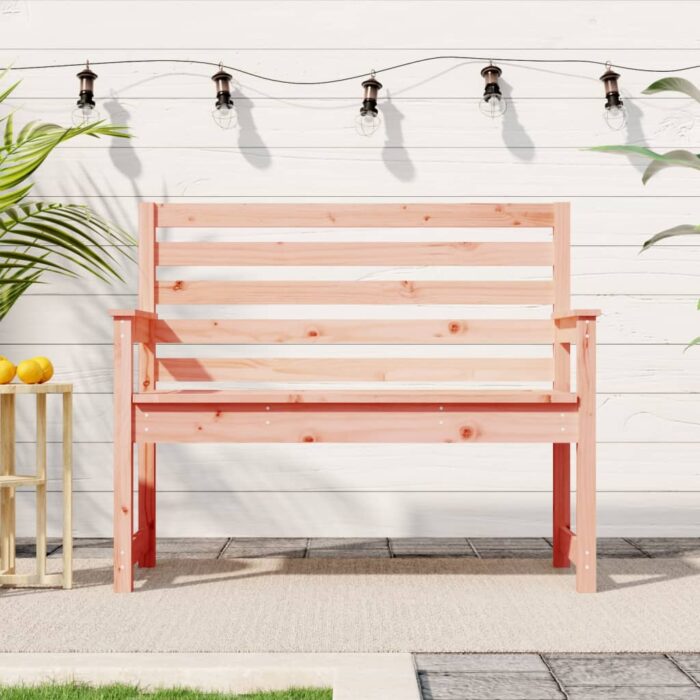 Banc de jardin 109x48x91,5 cm bois massif de douglas – Image 1