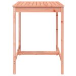 Table de jardin 82,5x82,5x110 cm bois massif de douglas – Image 2