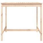 Table de jardin 121x82,5x110 cm bois massif de pin – Image 2