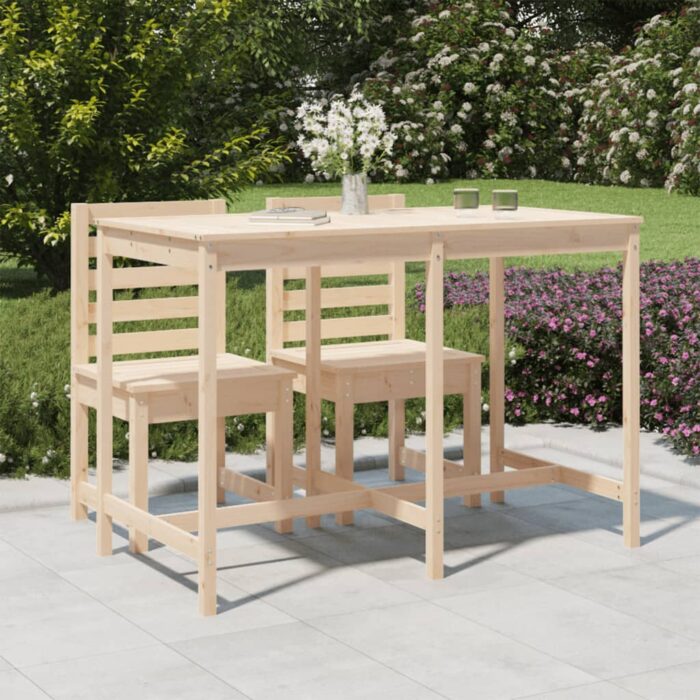 VXL8720845692087_m_en_hd_1.jpg Table de jardin 159,5x82,5x110 cm bois massif de pin – Image 1