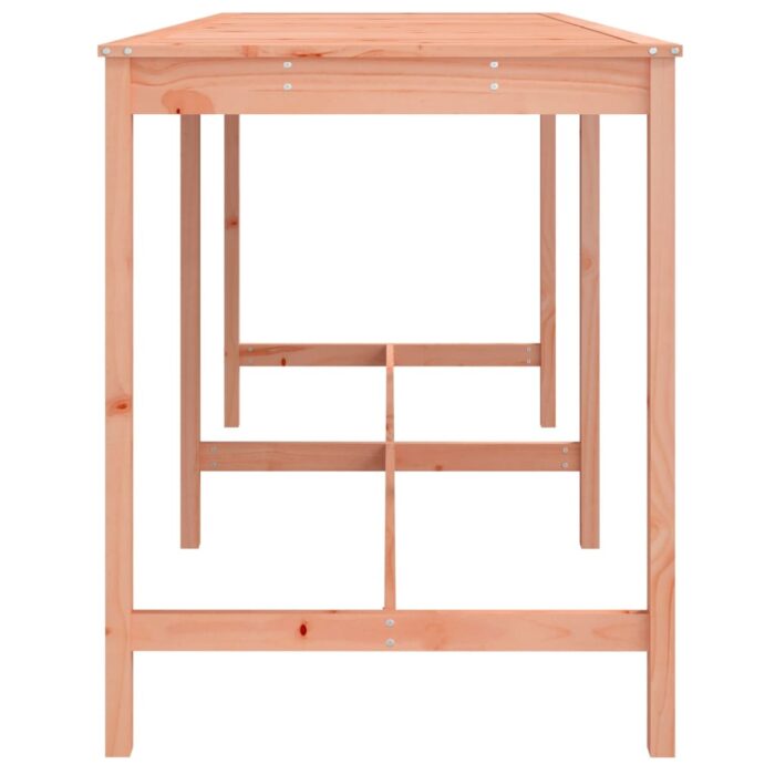 Table de jardin 203,5x90x110 cm bois massif de douglas – Image 3