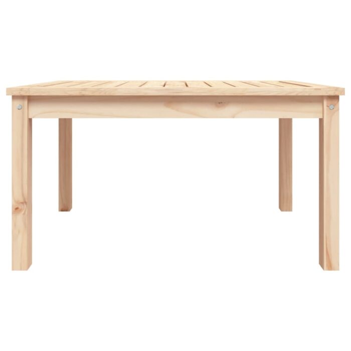 Table de jardin 82,5x50,5x45 cm bois massif de pin – Image 3