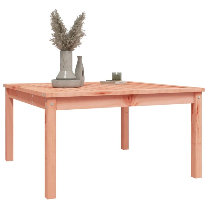 Table de jardin 82,5x82,5x45 cm bois massif de douglas – Image 2