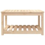 Table de jardin 82,5x50,5x45 cm bois massif de pin – Image 3