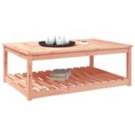 Table de jardin 121x82,5x45 cm bois massif de douglas – Image 2