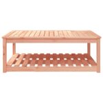 Table de jardin 121x82,5x45 cm bois massif de douglas – Image 3