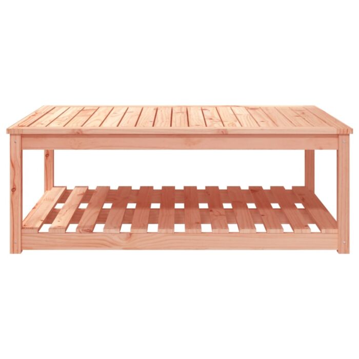 Table de jardin 121x82,5x45 cm bois massif de douglas – Image 3
