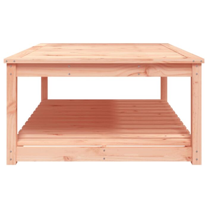 Table de jardin 121x82,5x45 cm bois massif de douglas – Image 4