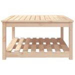 Table de jardin 82,5x82,5x45 cm bois massif de pin – Image 3