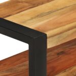 Meuble TV 120x30x45 cm bois d'acacia massif – Image 3