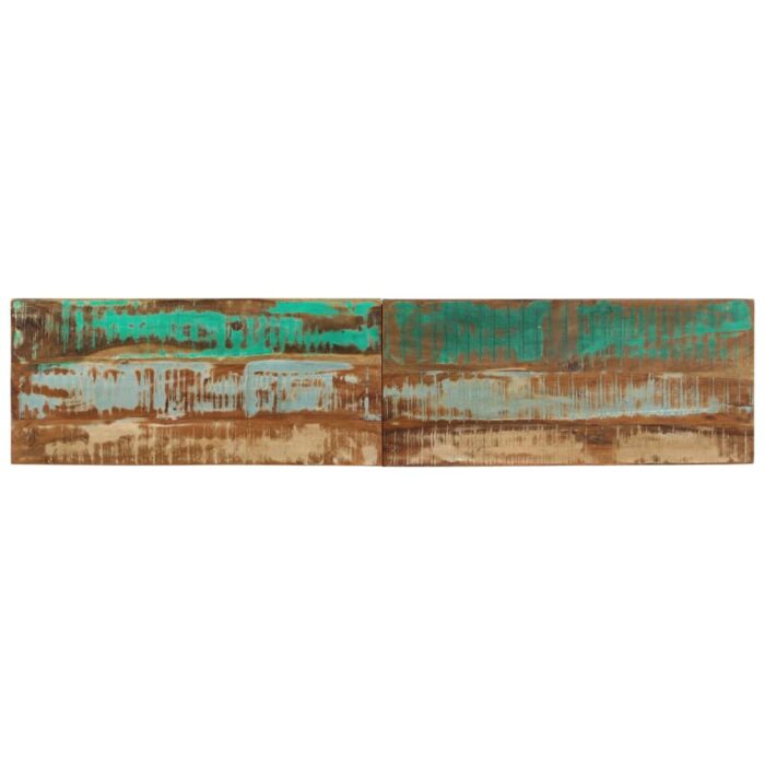 Banc 160x35x46 cm Bois massif de récupération – Image 3