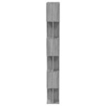 Bibliothèque/Cloison Sonoma gris 80x24x192 cm Bois d'ingénierie – Image 4
