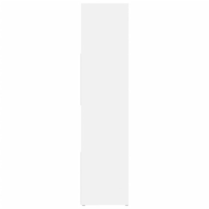 Bibliothèque/Cloison de séparation Blanc 105x24x102 cm – Image 4