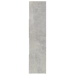 Bibliothèque/Séparateur de pièce Gris béton 105x24x102 cm – Image 4