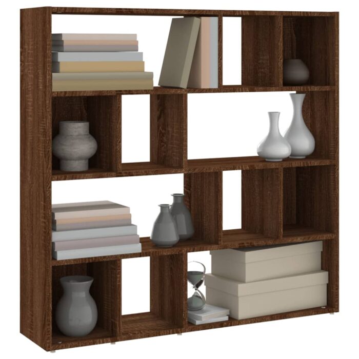Bibliothèque/Séparateur de pièce Chêne marron 105x24x102 cm – Image 2