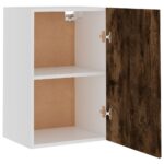 Armoire suspendue "Lyon" Chêne fumé 39,5x31x60 cm – Image 4