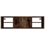 Étagère murale chêne fumé 102x30x29 cm bois d'ingénierie – Image 3