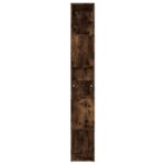 Bibliothèque Chêne fumé 45x24x160 cm Bois d'ingénierie – Image 4