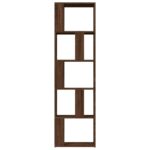 Bibliothèque Chêne marron 45x24x160 cm Bois d'ingénierie – Image 3