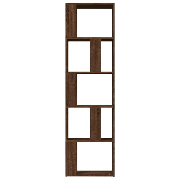 Bibliothèque Chêne marron 45x24x160 cm Bois d'ingénierie – Image 3