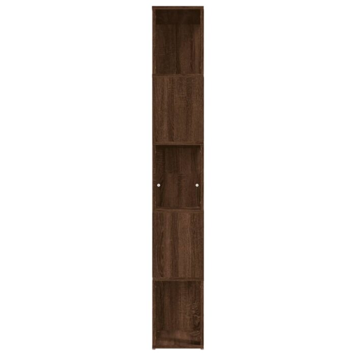 Bibliothèque Chêne marron 45x24x160 cm Bois d'ingénierie – Image 4