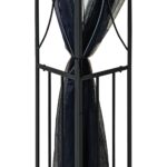 Belvédère avec parois latérales anthracite 400x300x270 cm acier – Image 3