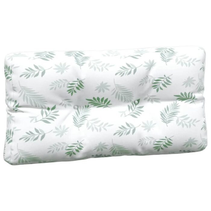 Coussins de palette lot de 5 motif de feuilles tissu – Image 4
