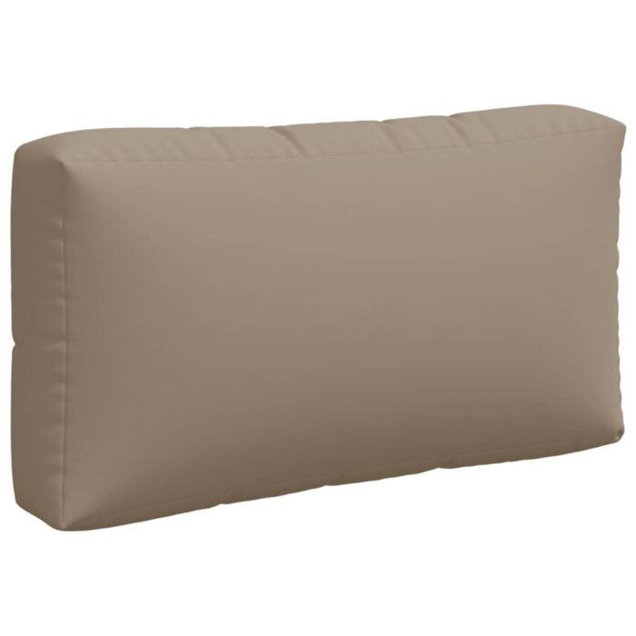 Coussins de palette lot de 3 taupe tissu – Image 5