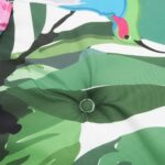 Coussins de chaise de jardin lot de 6 multicolore 40x40x4 cm – Image 4