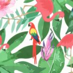 Coussin de banc de jardin multicolore 200x50x4 cm tissu – Image 4