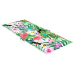 Coussins de chaise à dossier haut lot de 6 multicolore tissu – Image 3