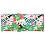 Coussins de chaise à dossier haut lot de 6 multicolore tissu – Image 4